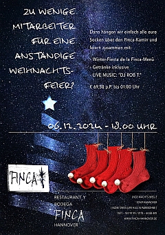 Weihnachtsfest in der FINCA Hannover